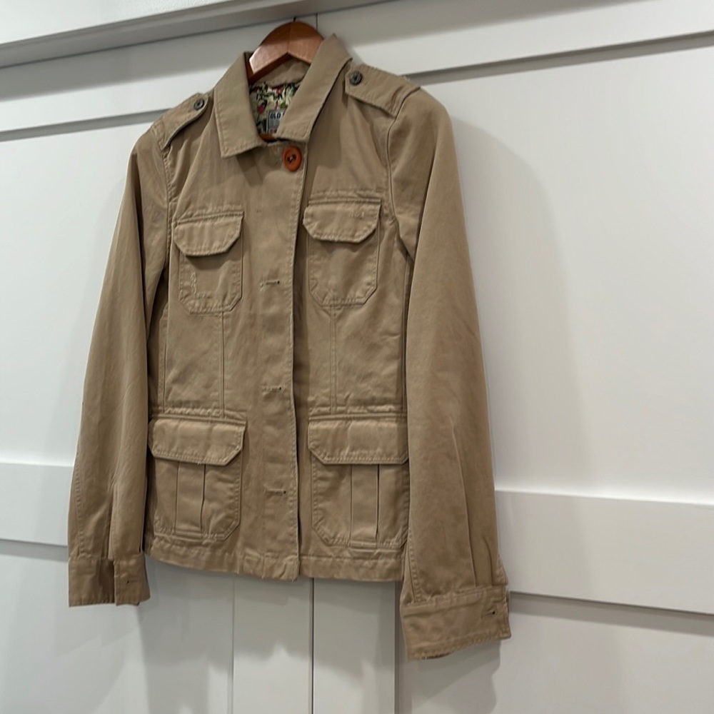 Utility jacket-ink spot on right arm